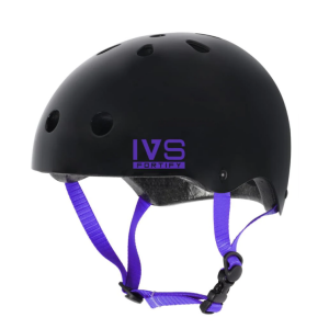 Invert Supreme Fortify Helmet - Gloss Black/Purple - Large