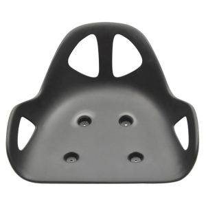 Triad Lotus Seat with Alloy Caps - Black