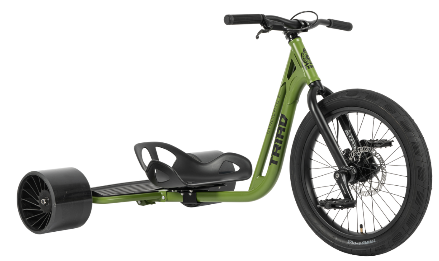 Triad SYNDICATE 5 Drift Trike - Matte Green